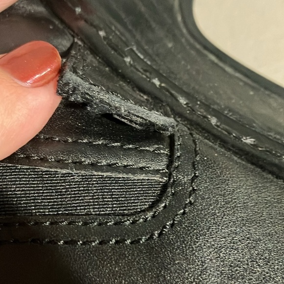 Klogs slip resistant black leather work clogs size 8 - Picture 9 of 9